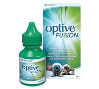 Optive Fusion Eye Drops 10ml (Pack of 2) - Advanced Hydration & Tear Film Protection, Contact Lens Compatible, Soothes Dry & Irritated Eyes, Ideal for Screen Fatigue | SterlingSquare
