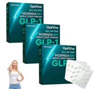 OPTIVIVE CONCENTRATED BURSTING BEADS,OPTIVIVE GLP-1 Ultra Concentrated Essence Liquid Beads,OPTIVIVE Essence Liquid Beads, Capsules Serum, Natural Ingredients (2PCS)
