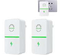 Optiwatt Electric Saver, Optiwatt Energy Saving Device Uk Plug, Smart Power Strip Capacitor Voltage Stabilizer, Lug & Play For Home Office Appliance, Cuts Bills & Filters Dirty Power (2PC)