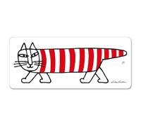 Opto Design Mikey cutting board 40x17 cm White-red