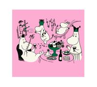Opto Design Moomin 80 paper napkins 20-pack Pink