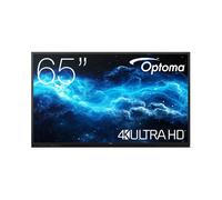 Optoma 3652RK Interactive flat panel 165.1 cm (65") LED Wi-Fi 400 cd/m 4K Ultra HD Black Touchscreen Android 11