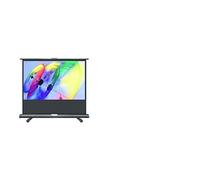 OPTOMA Panoview DP-9080MWL Portable Pull Up Projector Screen, Black