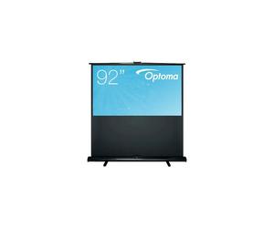 Optoma DP-9092MWL manual pull-up screen, 203 x 145, 16:9 matt white