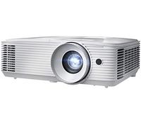 Optoma EH412 1080P HDR DLP Professional Projector | Super Bright 4500 Lumens | Business Presentations, Classrooms, and Meeting Rooms | 15000 Hour Lamp Life | 4K HDR Input | Speaker Built in, White