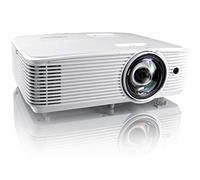 Optoma EH412ST Short Throw 1080P HDR Professional Projector | Super Bright 4000 Lumens | Business Presentations, Classrooms, or Meeting Rooms | 15,000 hour lamp life | Speaker Built In | Portable