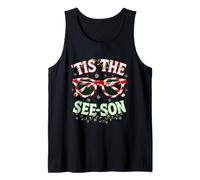 Optometrist Optician Christmas Tis The See-Son Vision Xmas Tank Top