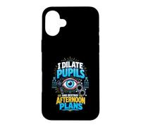 Optometrist Pupil Dilation Eye Exam Case for iPhone 16 Plus