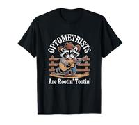 Optometrists Are Rootin' Tootin' Western Raccoon T-Shirt