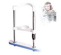 Optometry Adjustable Chin Rest Bracket, 135-235mm Height Range, Curved Surface & Easy Installation, Compatible With Auto Refractometer And Optical Vision Training Devices