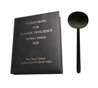 Optometry Color Difference Book Featuring 38 Plates and Lenses for Effective Color Blindness Assessment