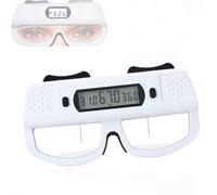 Optometry Digital PD Meter,LCD Pupil Distance Meter Tester,PD Ruler Pupilometer,Multifunction Pupilometer Rangefinder with Auto Shutdown & Memory,for Eyeglass Fitting
