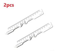 Optometry Essentials Eye Chart and Prescription PD Ruler for Home and Clinical Use (GJC23-2pcs)