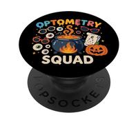 Optometry Squad Halloween Funny Eye Care Professional PopSockets Adhesive PopGrip