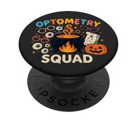 Optometry Squad Halloween Funny Eye Care Professional PopSockets Adhesive PopGrip