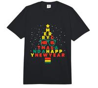 Optometry Xmas Tree Eye Vision Check Christmas Optometrist Comfort Colors Adult Heavyweight T-Shirt