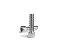 Optonica Internal hexagonal bolt M8 x 25 mm - Stainless steel - Resistant - CE