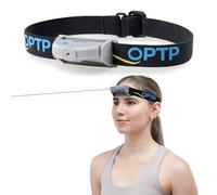 OPTP SenMoCOR System: Sensory Motor Control, Cervical Fine Motor Control, and Stabilization Exercise Testing System with Laser Headlamp and Two Target Training Posters: Laser Headlamp Only