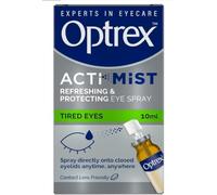 Optrex Actimist 10 ml Eye Spray - Relieves Tired, Strained, Dry Eyes, Reduces Moisture Loss, Provides Fast Cooling And Long-Lasting Relief For Irritations & Inflammations
