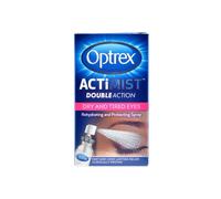 Optrex ActiMist Double Action Spray Dry Irritated Eyes 10ml, New
