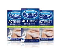 Optrex ActiMist Double Action Eye Spray for Tired and Strained Eyes, Refresh and Protect Eye Spray, Long Lasting Relief (Pack of 3 x 10ml Eye Spray)