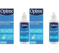Optrex™ Multi Action Eye Wash, Irritated, Tired, Uncomfortable Eyes, 300ml (Pack of 2)
