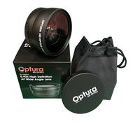 OPTURA HD OPTICS 58MM 0.43x Professional HD Wide Angle Lens for Canon EOS Rebel 77D T7i T6s T6i T6 T5i T5 T4i T3i T3 SL1 1100D 700D 650D 600D 550D 1100D 1200D 1300D SL2 XT XTI XS XSI ELAN
