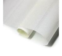 Optxzn Semi-Privacy Gradient Window Film White Gradient Polka Dots Self Adhesive Window Glass Film for Home and Office