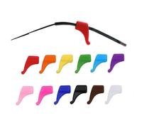 OPUGIT 12 Color Anti-Slip Glasses Ear Hook, Soft Silicone Sleeve Ear Grips for Kids and Adult, Comfortable Holder Eyewear Retainer for Glasses Sunglasses,S