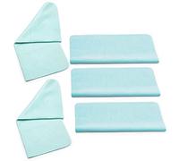 OPUGIT Anti-Fog Cloth, Microfiber Cleaning Cloth Wipes for Prevent Fogging Eyeglasses, Sunglasses, Camera Lens, Mirrors, Goggles and Other Delicate Surfaces, 5 Pack