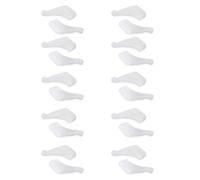 OPUGIT Anti-slip Ear Hooks Holder Eyeglasses Retainers Silicone Glasses Temple Holders for Glasses Sunglasses 10 pairs,white