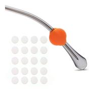 OPUGIT Glasses Ear Grips,Eyeglass Temple Tip Sleeve Holder,Silicone Anti-Slip Glasses Retainer For Kids and Adults Sunglasses, Reading Glasses Sport Eyewear,L size,Clear