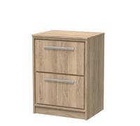 Opula Lille Bleached Oak Freestanding Bathroom Vanity Unit 600mm