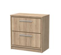 Opula Lille Bleached Oak Freestanding Bathroom Vanity Unit 800mm