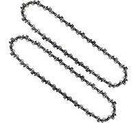 Opuladuo 2PC 10 Inch Pole Saw Chain for Harbor Freight Atlas 59209 80V, 10" Chainsaw Chains Replacement for Atlas 59209 80V Polesaw, not fit 40V Chainsaw