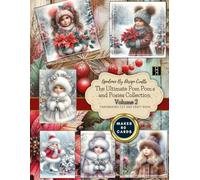 Opulence By Design Crafts Activity Book for Cardmaking and Papercrafting - The Ultimate Pom Pom's and Posies Collection Volume 2: Cardmaking Cut and Craft Book
