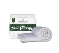 Opulent Home 1.5 Tog Double Summer Duvet - Lightweight, Anti-Allergy, Breathable Striped Microfibre Quilt