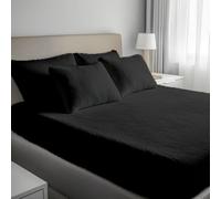 Opulent Home Sherpa Fleece Fitted Sheet - Soft, Plush Bed Sheet with 30cm Deep Elastic Skirt - Supportive, Enhanced Sleep Quality and Durable Bedding for Superior Comfort - King Size, Charcoal Grey