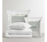 Opulent Home Soft Touch Microfibre Cot Bed Duvet & Pillow Set - 7.5 Tog All Season Quilt for Babies & Toddlers - Hypoallergenic, Breathable & Machine Washable Bedding