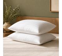 Opulent Home Ultra Soft Anti-Allergy Pillow - Striped Cover, Soft-Medium Support - Pack Of 1
