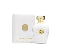 Opulent Musk Eau de Parfum 100ml, Luxurious Unisex Fragrance Soft Floral & White Musk Notes, Long-Lasting Perfume Elegant Gold & White Bottle