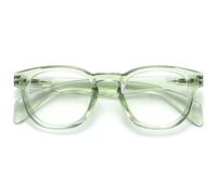 OPULIZE AWE Reading Blue Light Blocking Glasses for Women Men - Retro Round - Anti-Glare Computer & Gaming Eyewear -UV & Eyestrain Protection - Transparent Green +1.50, (Pack of 1)
