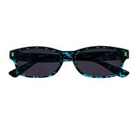 OPULIZE Blue Tortoiseshell Reading Sunglasses Reading Glasses UV400 Mens Womens Spring Hinges UVSR005 +2.00
