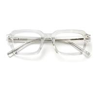 OPULIZE EDG Blue Light Blocking Reading Glasses for Women & Men, Anti-Glare Computer & Gaming Glasses, Vintage Rectangular Frame, UV & Eyestrain Protection, Clear +1.50(Pack of 1 with 1 Pouches)