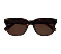 OPULIZE ERA Reading Sunglasses for Men & Women - Brown Tinted Lens - Anti-reflective & Anti-Glare - UV400 Protection - Oversized Rectangular Frame - Spring Hinges - Brown Tortoiseshell +3.00