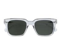 OPULIZE ERA Reading Sunglasses for Women & Men- Green Tinted Lens- Anti-reflective & Anti-Glare- UV400 Protection- Oversized Rectangular Frame- Spring Hinges- Clear +2.50(Pack 1 of with 1 Pouch)