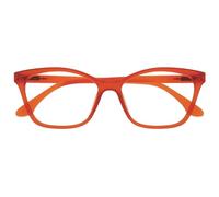 OPULIZE KAT Reading Glasses - Cat-Eye Frame - Matt Orange - Men & Women - Spring Hinges - R59-G - +2.00