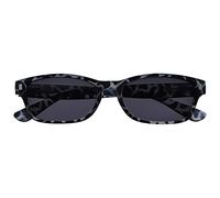 OPULIZE NIX Reading Sunglasses for Women Men - Vintage Rectangular Designer Frame - Tinted UV400 Protection Lens - Comfort Spring Hinges - Black Tortoiseshell +1.50