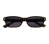OPULIZE NIX Reading Sunglasses for Women Men - Vintage Rectangular Designer Frame - Tinted UV400 Protection Lens - Comfort Spring Hinges - Brown Tortoiseshell UVR +2.50