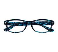 OPULIZE Reading Glasses Blue Tortoiseshell Readers Mens Womens Spring Hinges R10-3 +2.00